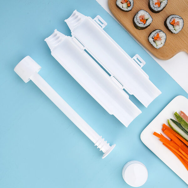 Kitchen DIY Sushi Making Machine Sushi Tool Sushi Maker Quick Sushi Bazooka Japanese Rolled Rice Meat Mold Bento Accessories - Image 2