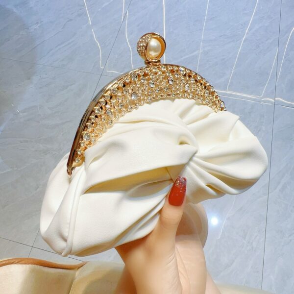 Diamond-embedded High-grade Socialite Clutch Mini - Image 7