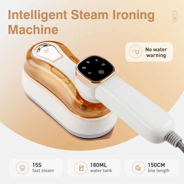 LCD LED Handheld Garment Steamer Steam Ironing Iron - Image 7