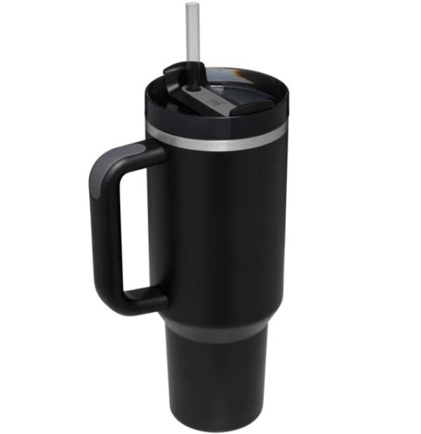 Portable High-capacity Stainless Steel Car Straw Cup - Image 6