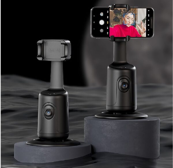 Smartphone gimbal, 360° auto-tracking, AI stabilizer - Image 2