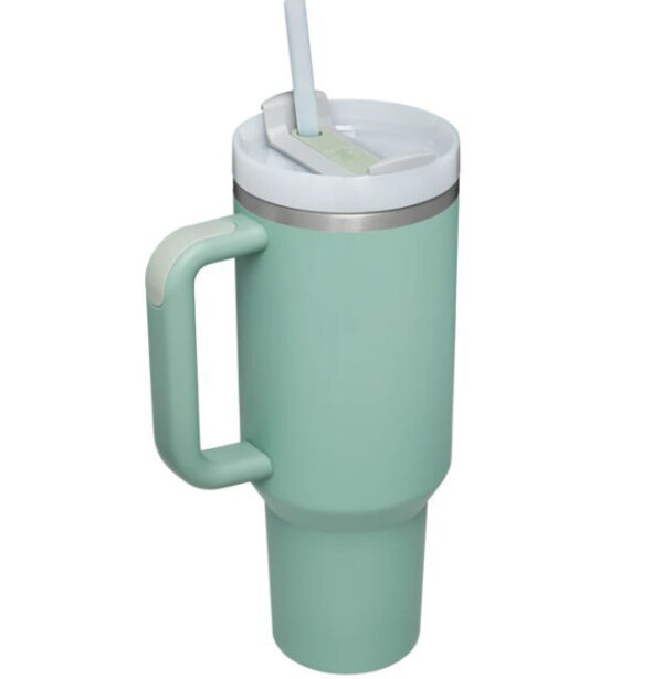 Portable High-capacity Stainless Steel Car Straw Cup - Image 5