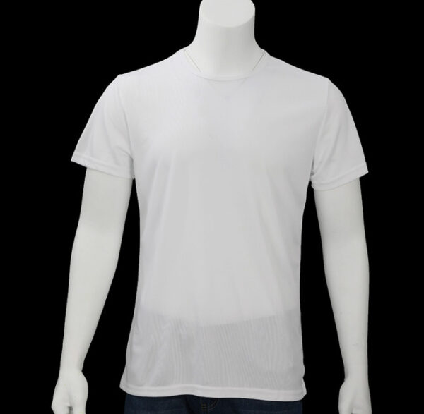 Quick-drying Waterproof Anti-fouling T-shirt Couple Half Sleeve Bottoming Shirt - Image 3