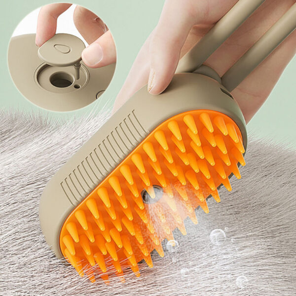 Cat Steam Brush Steamy Dog Brush 3 In 1 Electric Spray Cat Hair Brushes For Massage Pet Grooming Comb Hair Removal Combs Pet Products - Image 5