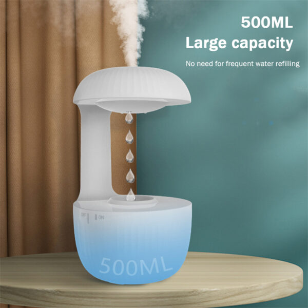 Anti-gravity Air Humidifier Mute Countercurrent Humidifier Levitating Water Drops Cool Mist Maker Fogger Relieve Fatigue - Image 3