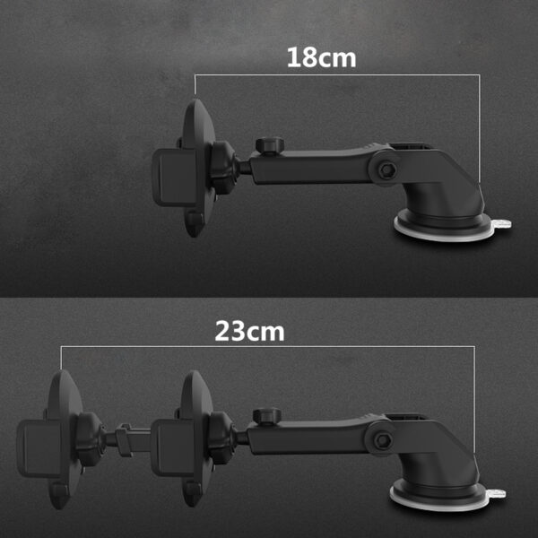 Car phone holder, suction cup, adjustable rod - Image 4