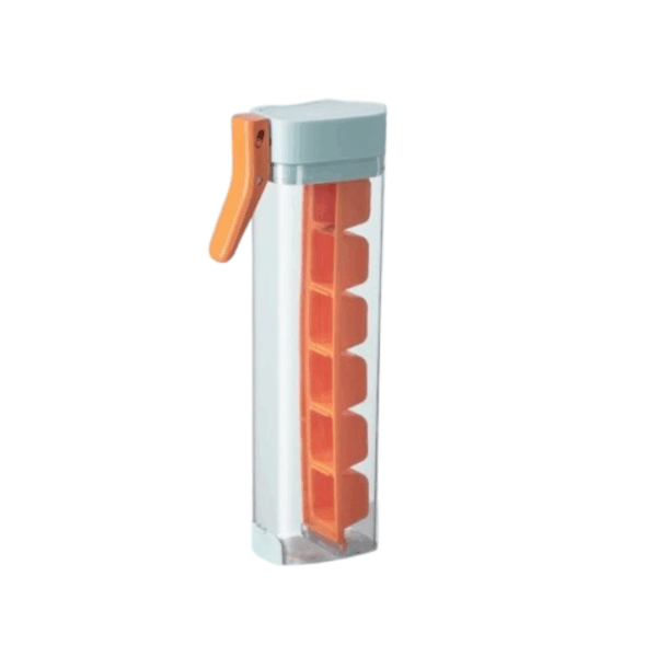 Ice cube mold with tray, food-grade, stackable storage - Image 2