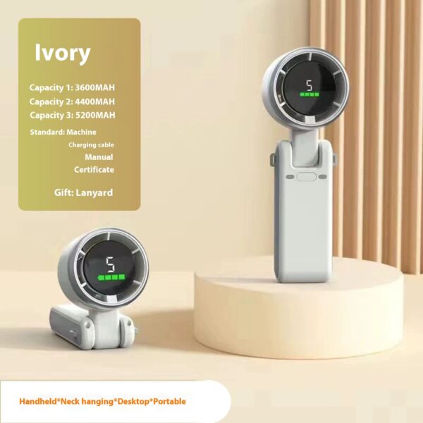 Mini USB fan, powerful airflow, compact - Image 4