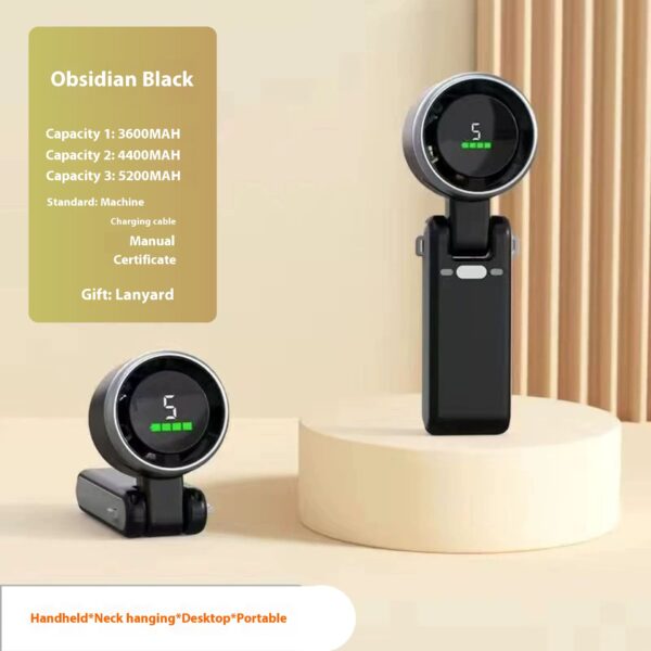 Mini USB fan, powerful airflow, compact - Image 5